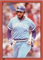 1982 Topps Baseball Stickers     196     Willie Aikens